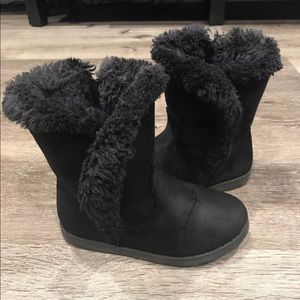 Toddler Faux Fur Boots